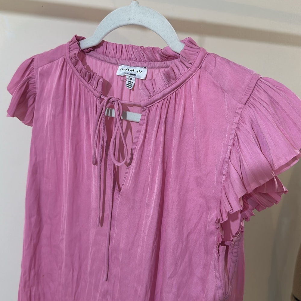 Current air Pink Ruffled Blouse - Picture 2 of 3